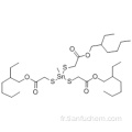 Acide 8-oxa-3,5-dithia-4-stannatétradécanoïque, 10-éthyl-4 - [[2 - [(2-éthylhexyl) oxy] -2-oxoéthyl] thio] -4-méthyl-7-oxo, 2 -éthylhexyl ester CAS 57583-34-3